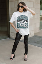 PHILADELPHIA EAGLES SHAKEDOWN OVERSIZED CREWNECK TEE