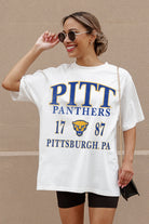 PITTSBURGH PANTHERS UNITY OVERSIZED CREWNECK TEE