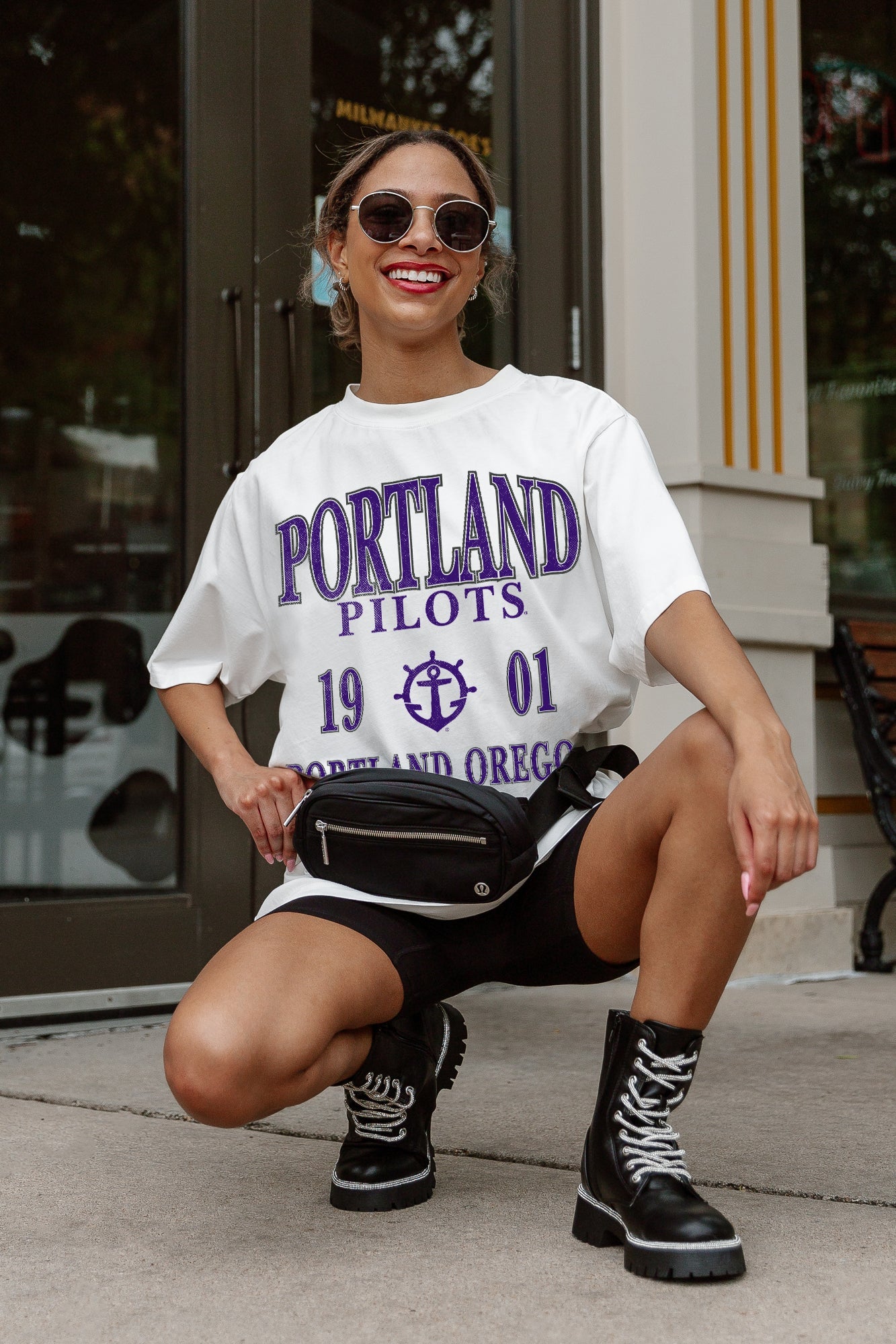 PORTLAND PILOTS UNITY OVERSIZED CREWNECK TEE