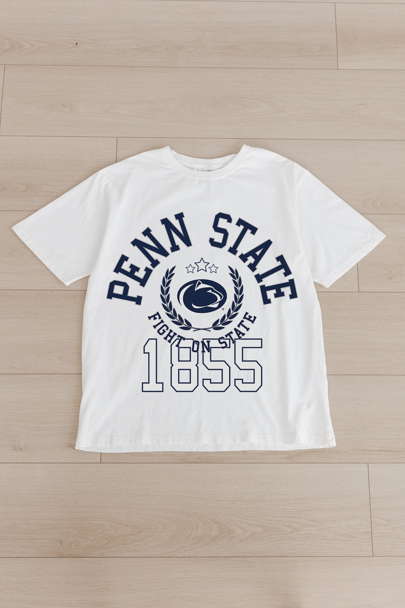 PENN STATE NITTANY LIONS GO FOR TWO OVERSIZED CREWNECK TEE BY MADI PREWETT TROUTT