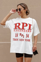 RENSSELAER ENGINEERS UNITY OVERSIZED CREWNECK TEE