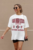 SAN DIEGO STATE AZTECS UNITY OVERSIZED CREWNECK TEE