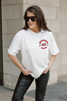 SAN FRANCISCO 49ERS OUT OF BOUNDS OVERSIZED CREWNECK TEE