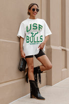 SOUTH FLORIDA BULLS SHAKEDOWN OVERSIZED CREWNECK TEE