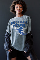 SETON HALL PIRATES KEEP THE LEAD OVERSIZED CREWNECK TEE