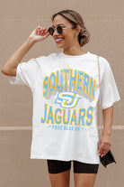 SOUTHERN JAGUARS SHAKEDOWN OVERSIZED CREWNECK TEE