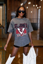 ST. JOHN'S RED STORM PLAY IT FORWARD OVERSIZED CREWNECK TEE