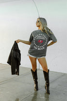 TAMPA BAY BUCCANEERS BRIGHTEST STAR OVERSIZED CREWNECK TEE