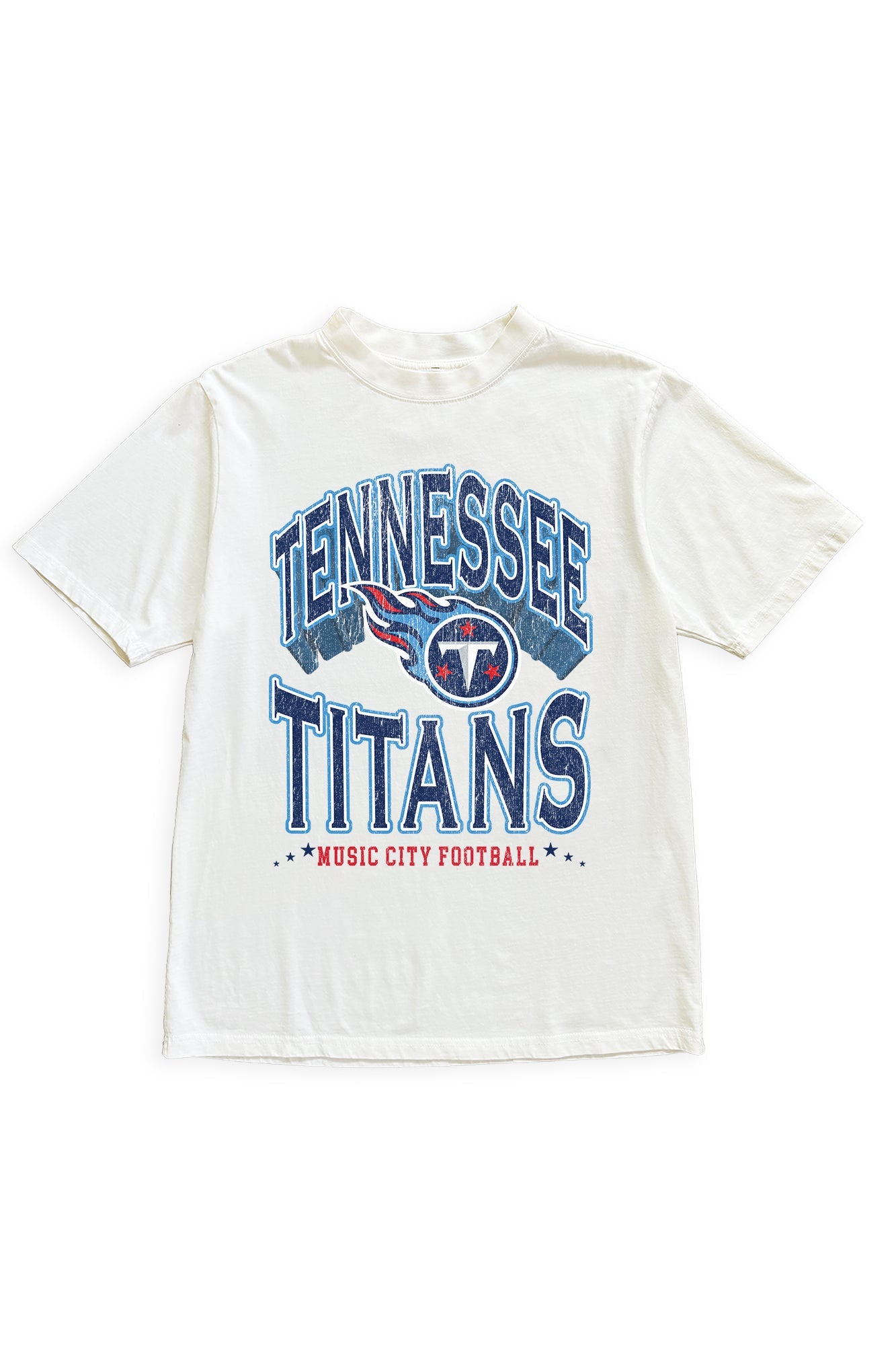 TENNESSEE TITANS SHAKEDOWN OVERSIZED CREWNECK TEE