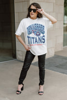 TENNESSEE TITANS SHAKEDOWN OVERSIZED CREWNECK TEE