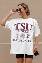 TEXAS SOUTHERN TIGERS UNITY OVERSIZED CREWNECK TEE