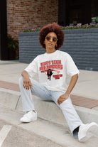 TEXAS TECH RED RAIDERS IN THE LEAD OVERSIZED CREWNECK TEE