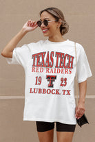 TEXAS TECH RED RAIDERS UNITY OVERSIZED CREWNECK TEE