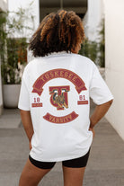 TUSKEGEE GOLDEN TIGERS OUT OF BOUNDS OVERSIZED CREWNECK TEE