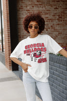 GEORGIA BULLDOGS IN THE LEAD OVERSIZED CREWNECK TEE