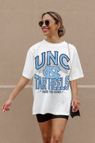 NORTH CAROLINA TAR HEELS SHAKEDOWN OVERSIZED CREWNECK TEE