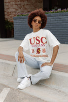 USC TROJANS UNITY OVERSIZED CREWNECK TEE