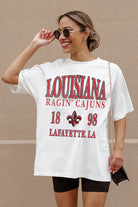 LOUISIANA RAGIN' CAJUNS UNITY OVERSIZED CREWNECK TEE