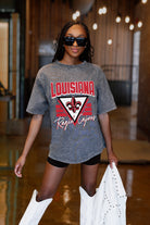 LOUISIANA RAGIN' CAJUNS PLAY IT FORWARD OVERSIZED CREWNECK TEE