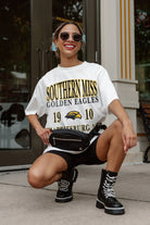 SOUTHERN MISS GOLDEN EAGLES UNITY OVERSIZED CREWNECK TEE