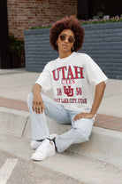 UTAH UTES UNITY OVERSIZED CREWNECK TEE