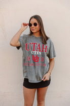 UTAH UTES DYNASTY OVERSIZED CREWNECK TEE