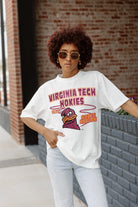 VIRGINIA TECH HOKIES IN THE LEAD OVERSIZED CREWNECK TEE