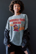 VIRGINIA TECH HOKIES KEEP THE LEAD OVERSIZED CREWNECK TEE