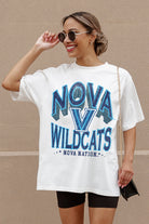 VILLANOVA WILDCATS SHAKEDOWN OVERSIZED CREWNECK TEE