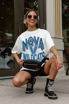 VILLANOVA WILDCATS SHAKEDOWN OVERSIZED CREWNECK TEE