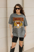 WASHINGTON COMMANDERS PLAY IT FORWARD OVERSIZED CREWNECK TEE