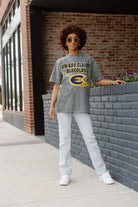 WISCONSIN-EAU CLAIRE BLUGOLDS KEEP THE LEAD OVERSIZED CREWNECK TEE