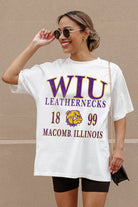 WESTERN ILLINOIS LEATHERNECKS UNITY OVERSIZED CREWNECK TEE