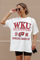 WESTERN KENTUCKY HILLTOPPERS UNITY OVERSIZED CREWNECK TEE