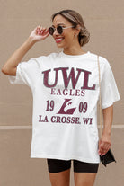 UW LA CROSSE EAGLES UNITY OVERSIZED CREWNECK TEE