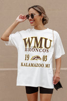 WESTERN MICHIGAN BRONCOS UNITY OVERSIZED CREWNECK TEE