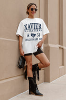 XAVIER MUSKETEERS UNITY OVERSIZED CREWNECK TEE