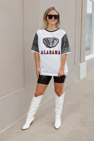 ALABAMA CRIMSON TIDE BLING IT FULL SEQUIN JERSEY DRESS