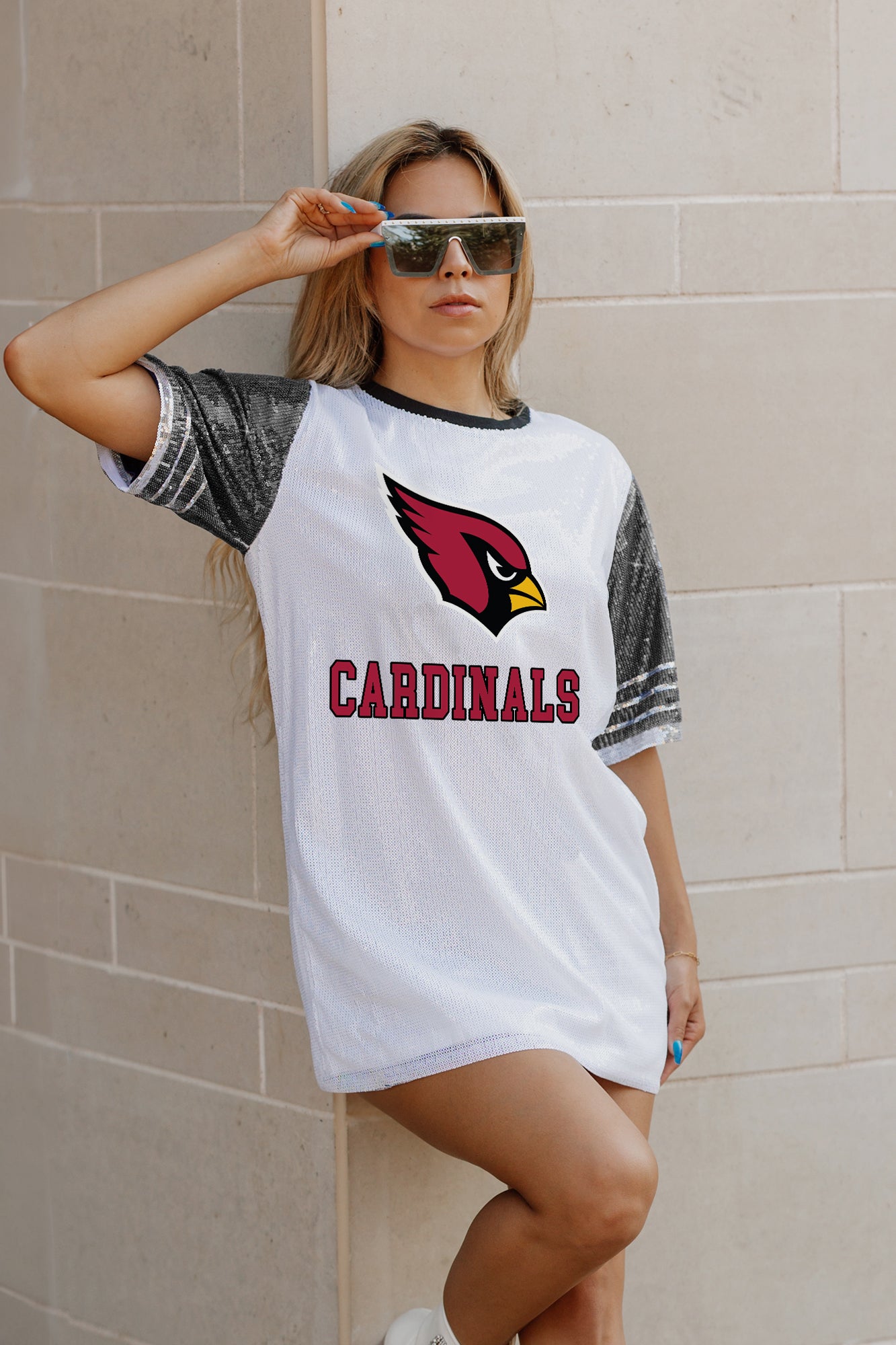 Womens cardinals Jersey Arizona cardinals Jersey good blinged out women Jersey