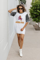 ARIZONA STATE SUN DEVILS BLING IT FULL SEQUIN JERSEY DRESS