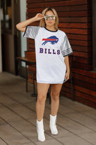 BUFFALO BILLS BLING IT FULL SEQUIN JERSEY DRESS