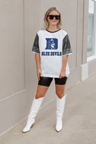 DUKE BLUE DEVILS BLING IT FULL SEQUIN JERSEY DRESS