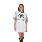 GREEN BAY PACKERS BLING IT FULL SEQUIN JERSEY DRESS