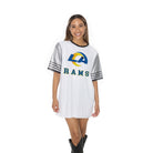 LOS ANGELES RAMS BLING IT FULL SEQUIN JERSEY DRESS