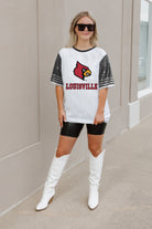 LOUISVILLE CARDINALS BLING IT FULL SEQUIN JERSEY DRESS