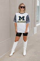 MICHIGAN WOLVERINES BLING IT FULL SEQUIN JERSEY DRESS