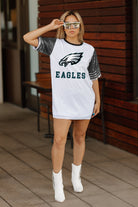 PHILADELPHIA EAGLES BLING IT FULL SEQUIN JERSEY DRESS