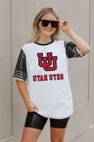 UTAH UTES BLING IT FULL SEQUIN JERSEY DRESS