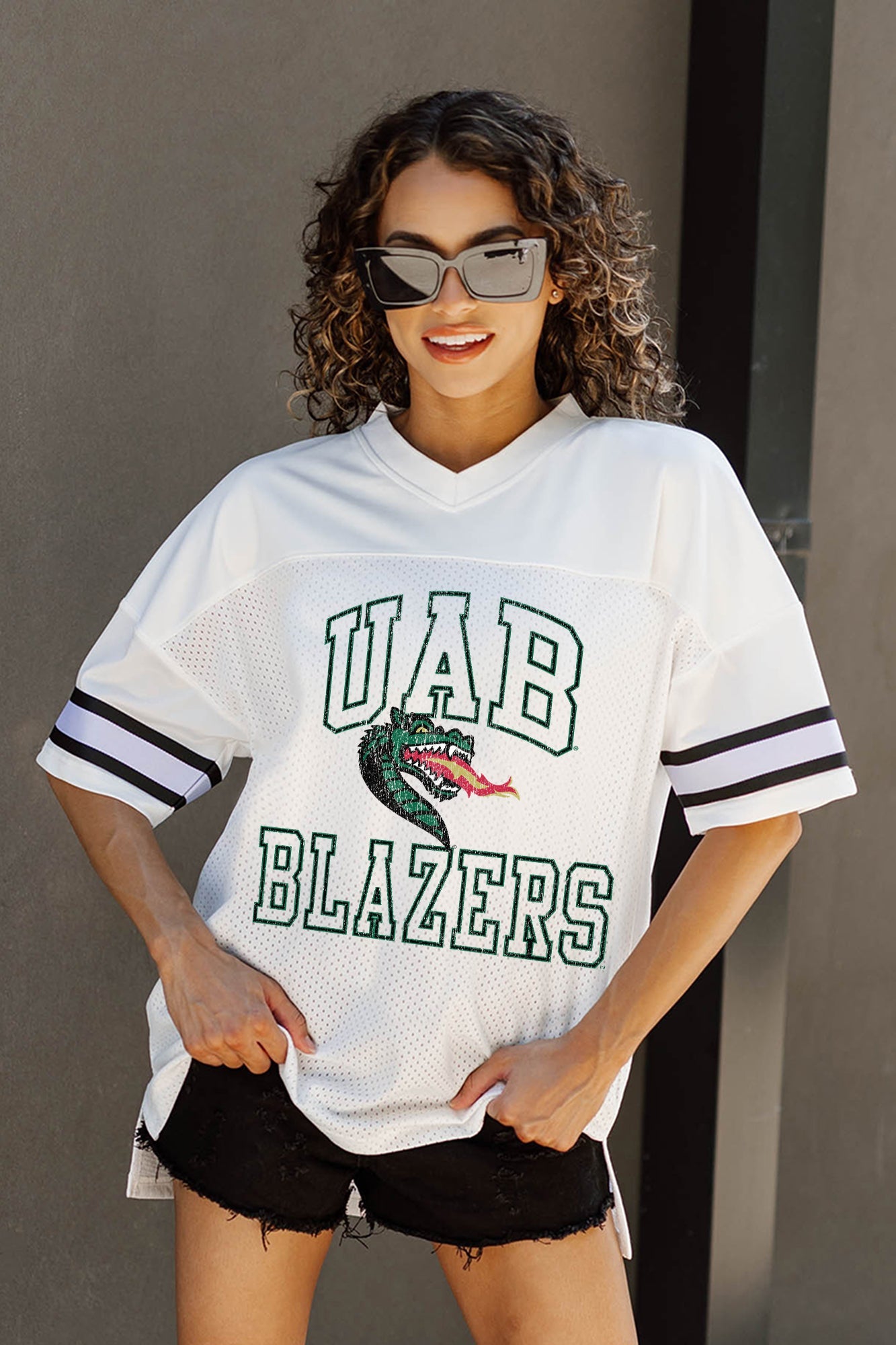 ALABAMA AT BIRMINGHAM BLAZERS A STEP AHEAD ICONIC OVERSIZED FASHION JERSEY