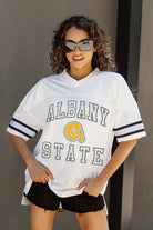 ALBANY STATE GOLDEN RAMS A STEP AHEAD ICONIC OVERSIZED FASHION JERSEY